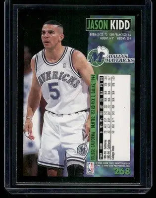 1994-95 Fleer Jason Kidd #268 Basketball - Basketball Card Single