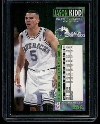 1994-95 Fleer Jason Kidd #268 Basketball - Basketball Card Single