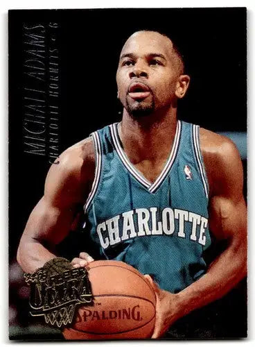 1994-95 Fleer Ultra #17 Michael Adams EX/NM Hornets ID:43003 - Basketball Card Single