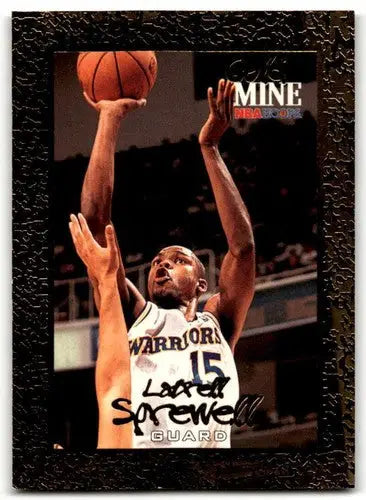 1994-95 Hoops #435 Latrell Sprewell NM-MT Warriors GM ID:42984 - Basketball Card Single