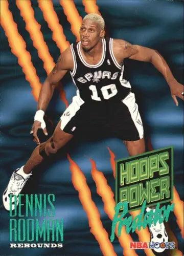 1994-95 Hoops Predators #P6 Dennis Rodman NM Near Mint Spurs ID:82962 - Basketball Card Single