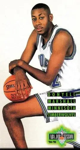 1994-95 Jam Session #111 Donyell Marshall NM Near Mint RC Rookie Timber ID:82604 - Basketball Card Single