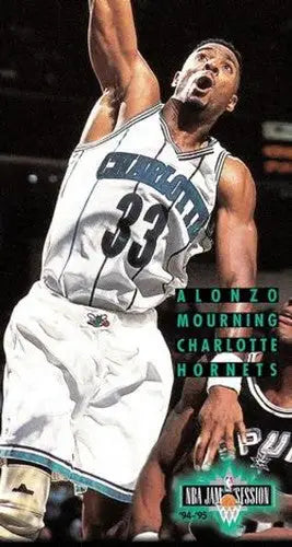 1994-95 Jam Session #23 Alonzo Mourning NM Near Mint Hornets ID:82598 - Basketball Card Single