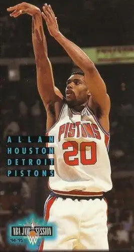 1994-95 Jam Session #56 Allan Houston NM Near Mint Pistons ID:82600 - Basketball Card Single