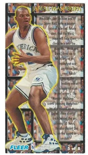 1994-95 Jam Session Second Year Stars #5 Jamal Mashburn NM Near Mint Ma ID:82606 - Basketball Card Single
