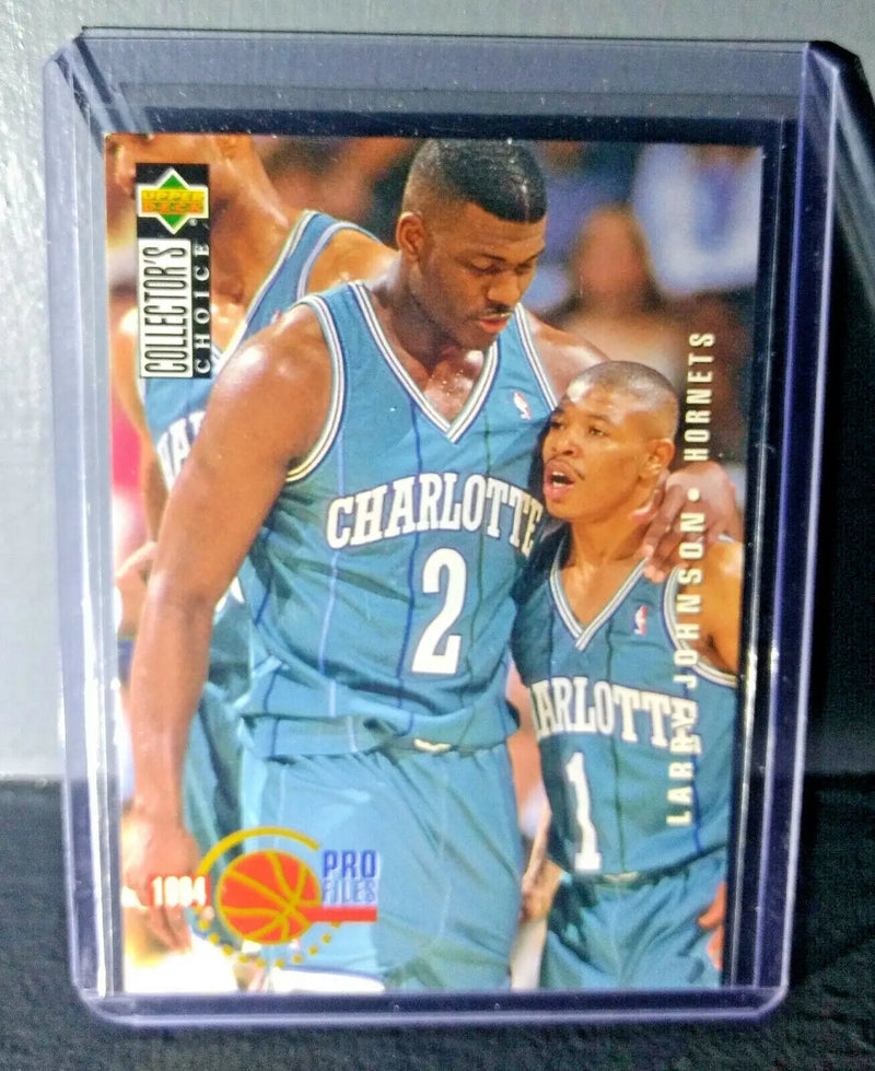 1994-95 Larry Johnson Upper Deck Collector’s Choice #206 Basketball Card