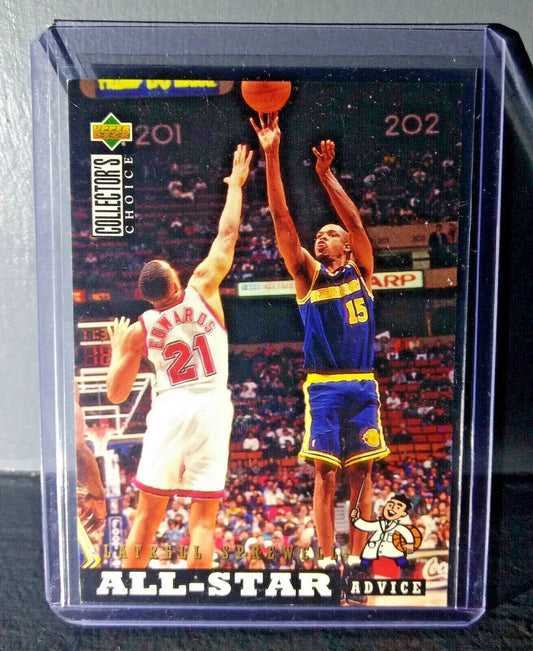 1994-95 Latrell Sprewell Upper Deck Collector’s Choice #198 Basketball Card