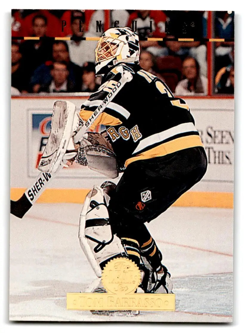 1994-95 Leaf #103 Tom Barrasso - Hockey Card Single