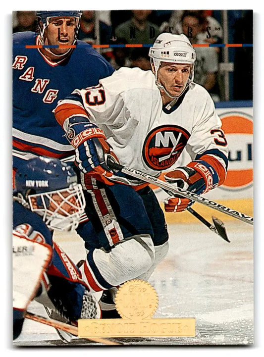 1994-95 Leaf #124 Benoit Hogue - Hockey Card Single