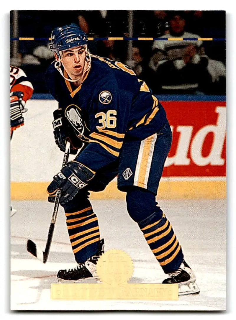 1994-95 Leaf #285 Matthew Barnaby - Hockey Card Single