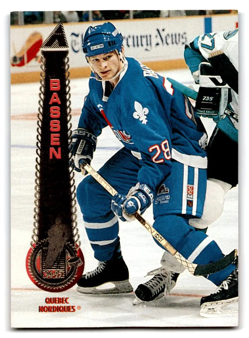 1994-95 Pinnacle #327 Bob Bassen - Hockey Card Single
