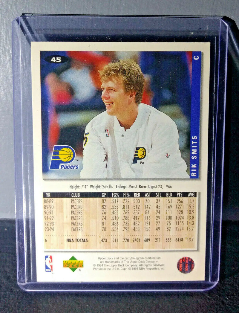 1994-95 Rik Smits Upper Deck Collector’s Choice #45 Basketball Card