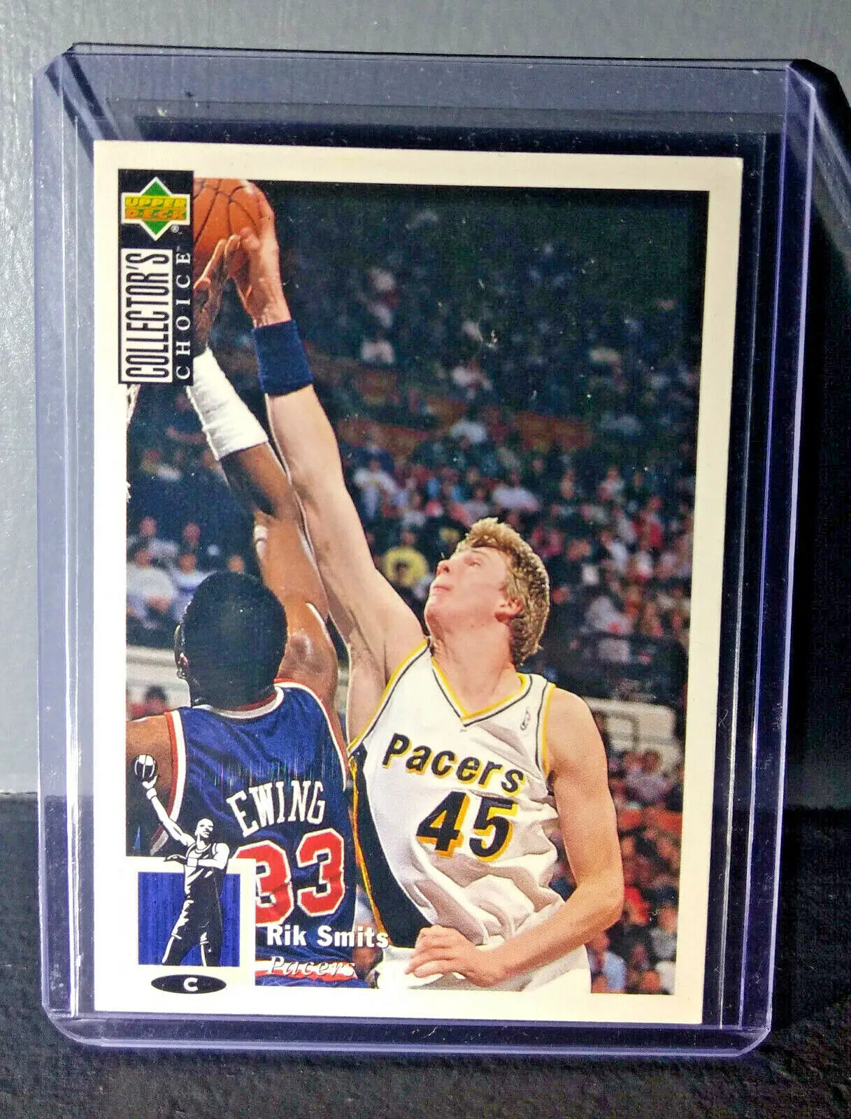 1994-95 Rik Smits Upper Deck Collector’s Choice #45 Basketball Card