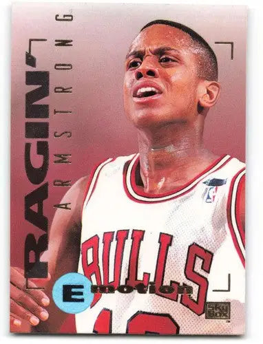 1994-95 SkyBox Emotion #11 B.J. Armstrong NM Near Mint Bulls ID:82577 - Basketball Card Single
