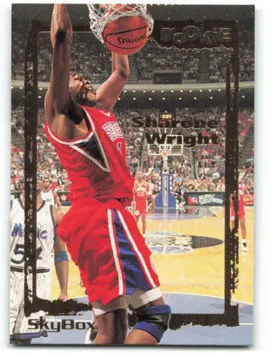 1994-95 SkyBox Emotion #110 Sharone Wright NM-MT 76ers ID:72752 - Basketball Card Single
