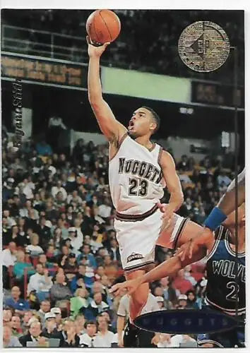 1994-95 SP Championship #55 Bryant Stith NM card featuring original gloss from Nuggets