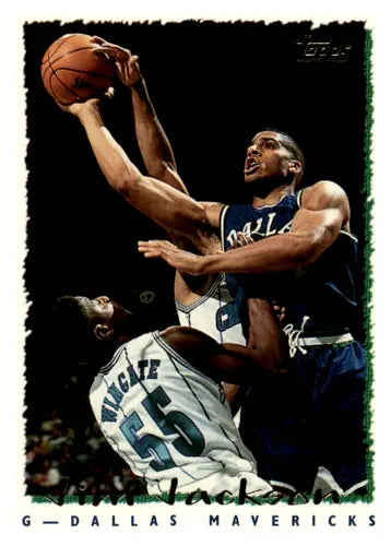 1994-95 Topps #153 Jim Jackson NM Near Mint Mavericks ID:45161 - Basketball Card Single
