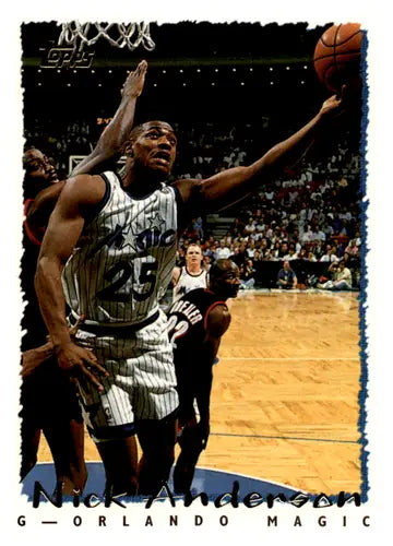 1994-95 Topps #155 Nick Anderson NM Near Mint Magic ID:45159 - Basketball Card Single