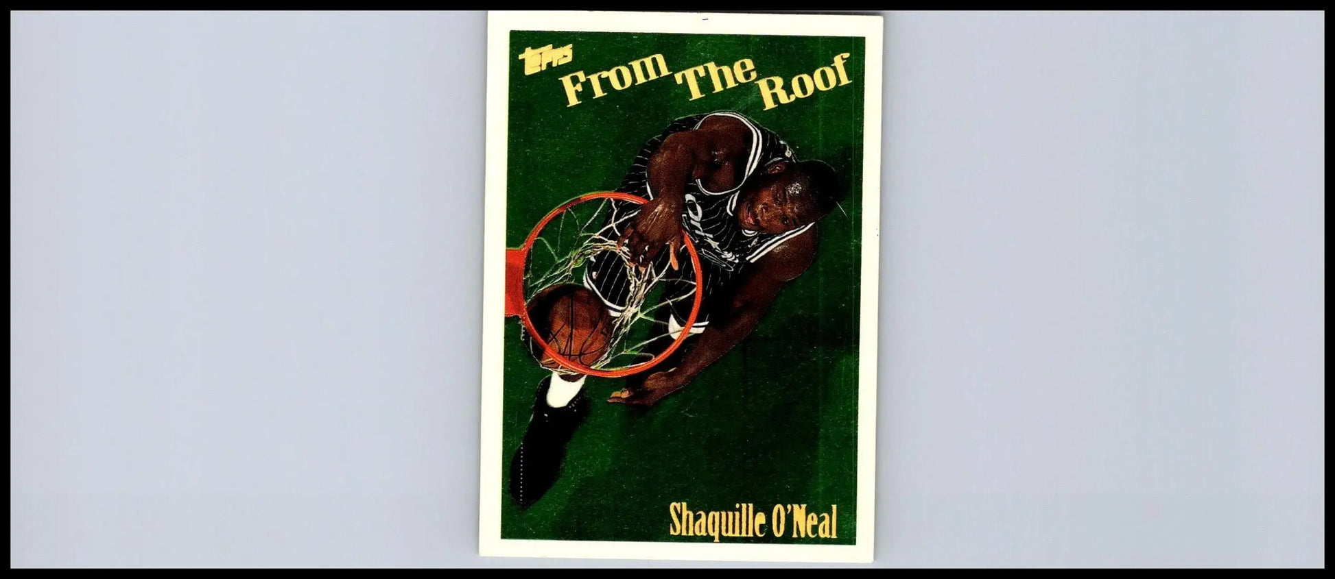Shaquille O’Neal trading card from the 1994-95 Topps #300 collection
