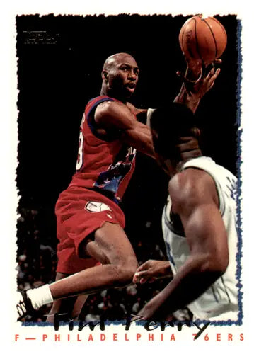 1994-95 Topps #97 Tim Perry NM Near Mint 76ers ID:45164 - Basketball Card Single
