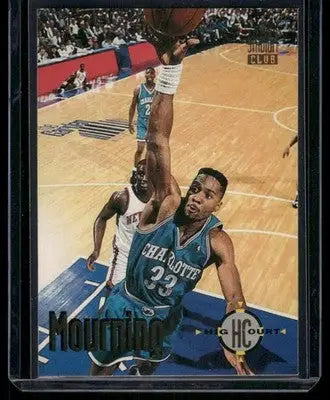 1994-95 Topps Stadium Club High Court Alonzo Mourning #176 Basketball - Basketball Card Single