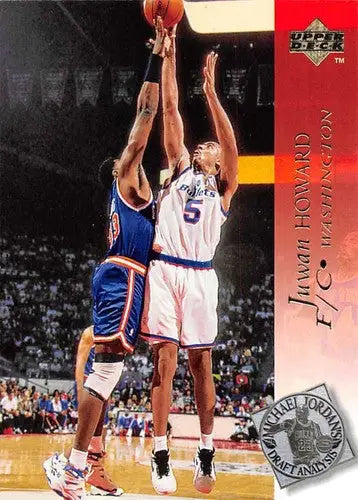 1994-95 Upper Deck #196 Juwan Howard NM Near Mint Bullets DA ID:82628 - Basketball Card Single