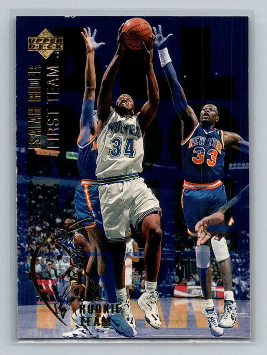 1994-95 Upper Deck #5 Isaiah Rider Minnesota Timberwolves - Basketball Card Single