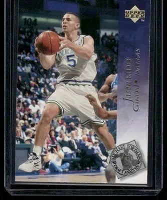 1994-95 Upper Deck Michael Jordan’s Draft Analysis Jason Kidd #186 Basketball - Basketball Card Single