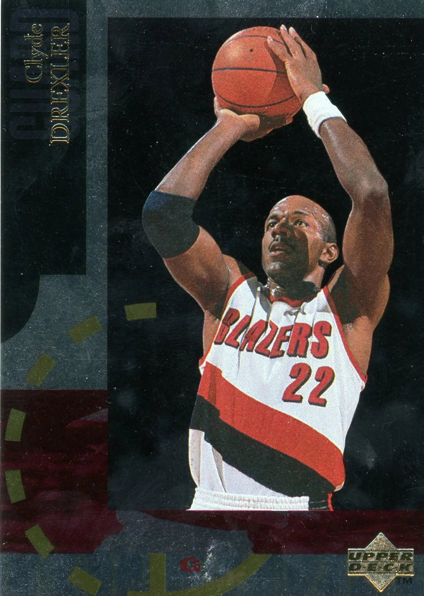 1994-95 Upper Deck SE Clyde Drexler #SE162 Gold Special Edition HOF - Basketball Card Single