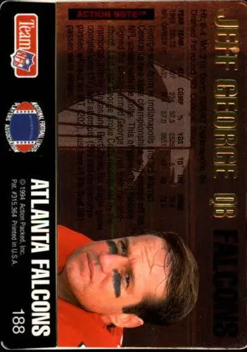 1994 Action Packed #188 Jeff George NM-MT Falcons - Football Card Single