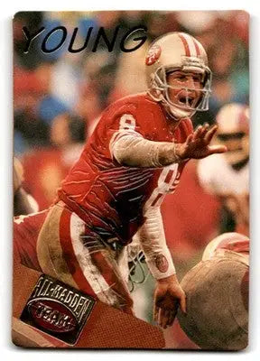 1994 Action Packed Football All-Madden Steve Young #3 San Francisco 49ers - Football Card Single