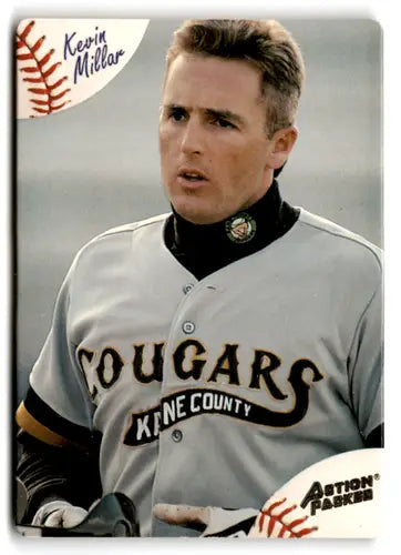 Baseball player in uniform from 1994 Action Packed Minors Kevin Millar series