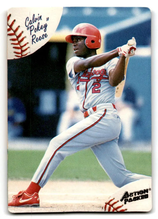 1994 Action Packed Minors #49 Calvin ’Pokey’ Reese - Baseball Card Single