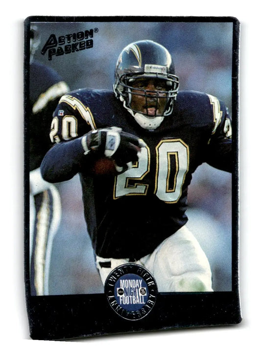 1994 Action Packed Monday Night Football #48 Natrone Means - Football Card Single