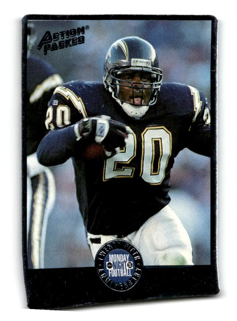 1994 Action Packed Monday Night Football #48 Natrone Means - Football Card Single