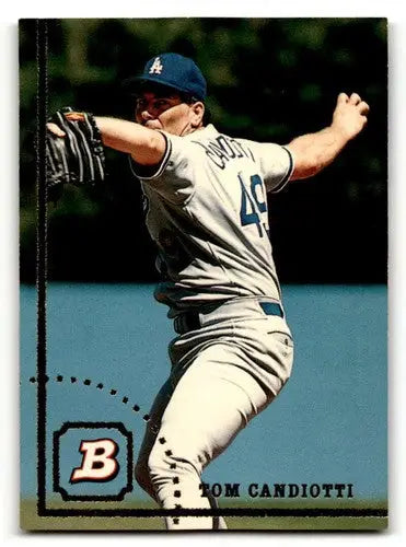 1994 Bowman #126 Tom Candiotti Los Angeles Dodgers Baseball Cards EX ID:59591 - Baseball Card Single