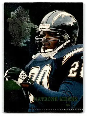 1994 Bowman #242 Natrone Means - Football Card Single