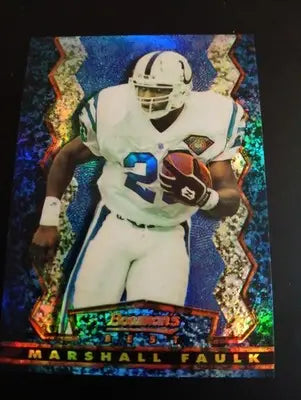 1994 Bowman’s Best - Marshall Faulk Rookie Refractor #1. Colts. NRMT+