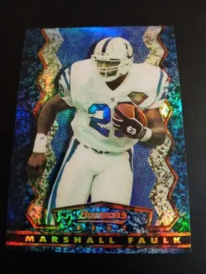 1994 Bowman’s Best - Marshall Faulk Rookie Refractor #1. Colts. NRMT+