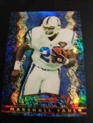 1994 Bowman’s Best - Marshall Faulk Rookie Refractor #1. Colts. NRMT+