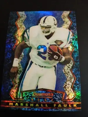 1994 Bowman’s Best - Marshall Faulk Rookie Refractor #1. Colts. NRMT+