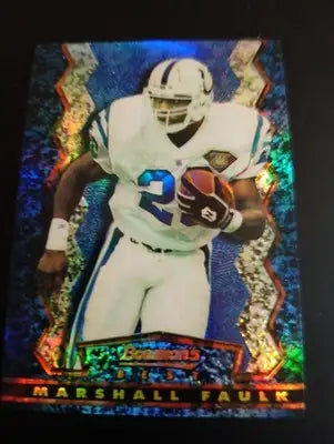 1994 Bowman’s Best - Marshall Faulk Rookie Refractor #1. Colts. NRMT+