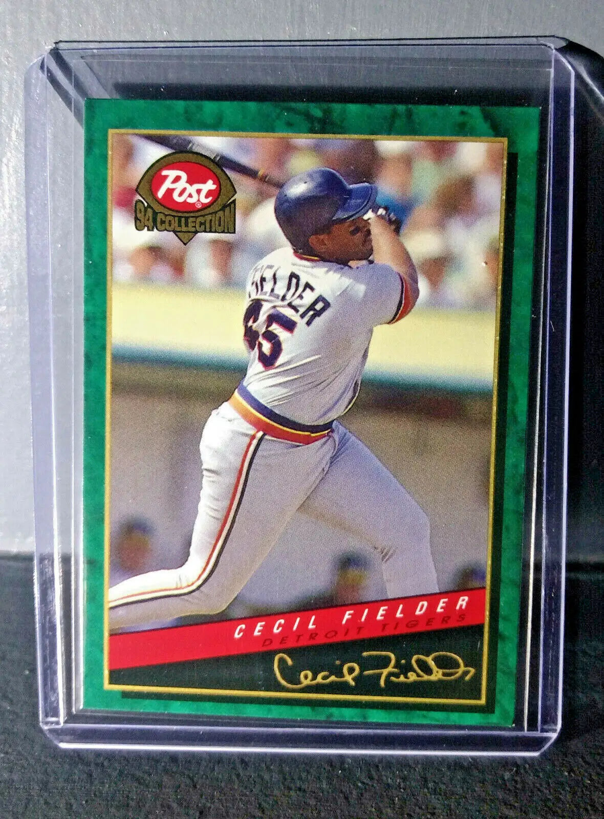 1994 Cecil Fielder Post Collection #17 Baseball Card Detroit Tigers - Baseball Card Single