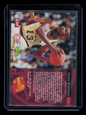 1994 Classic All Rookies Glenn Robinson #100 All Rookies Basketball - Basketball Card Single