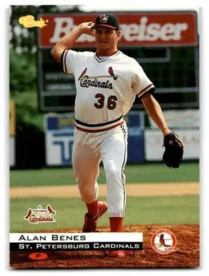 1994 Classic Baseball Alan Benes #172 St. Petersburg Cardinals - Baseball Card Single