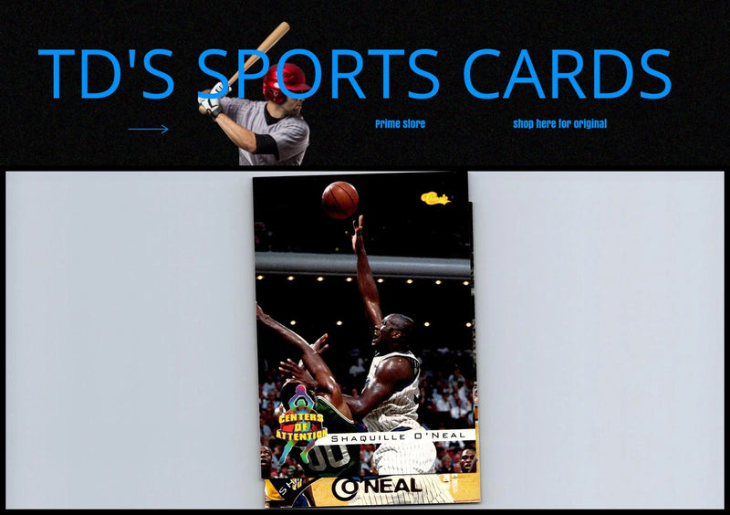 1994 Classic Draft Shaquille O’Neal trading card featuring basketball legend Shaquille O’Neal