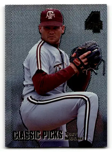 Original gloss Baseball card from 1994 Classic Four Sport Classic Picks Trey Moore NM