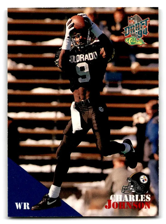 1994 Classic NFL Draft #11 Charles Johnson - Football Card Single