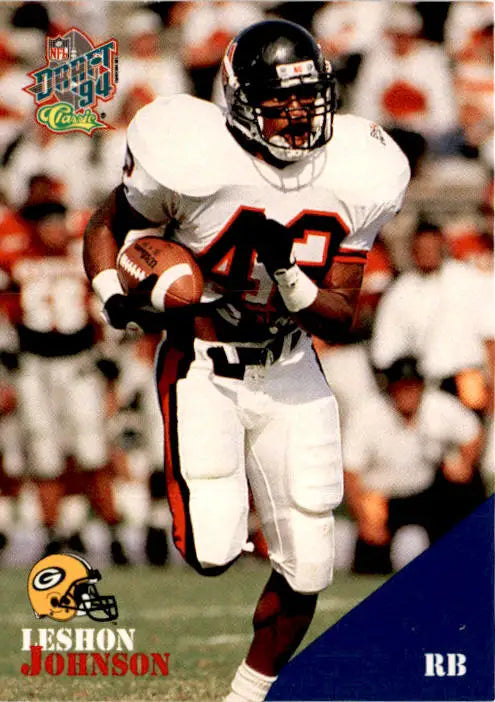 1994 Classic NFL Draft #14 LeShon Johnson - Football Card Single