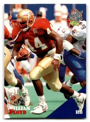 1994 Classic NFL Draft #55 William Floyd - Football Card Single